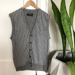 Club Monaco Linen /Cotton Sleeveless Vest